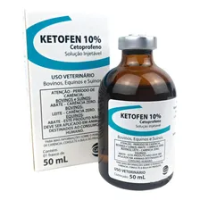 Ketofen 10% Anti-inflamat贸rio Equinos Inj 50ml - Ceva Foto mini 1