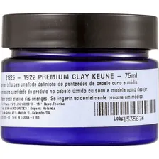 Keune 1922 Premium Clay Cera Modeladora 75ml Fixação Forte e Matte Foto mini  3