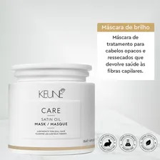 Keune Care Satin Oil Máscara 500ml Tratamento Profundo Foto mini 4