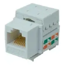 Keystone Conector Rj45 Femea Cat6 Branco Speedlan Foto mini 4