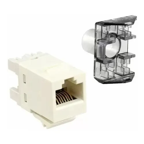 Keystone Rj45 Cat6 Sl110 Branco Netconnect Commscope Foto 1