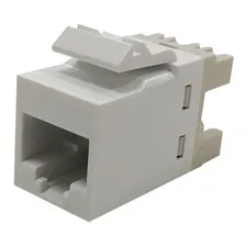 Keystone Rj45 Cat6 Sl110 Branco Netconnect Commscope Foto mini  2