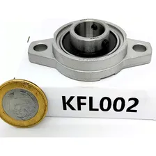 Kfl002 - Kit Com 02 Mancais Com Rolamento Para Eixo 15mm Foto mini  3