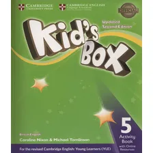 Kids Box 5 Activity Book With Online Resources Updated 0: Kids Box 5 Activity Book With Online Resources Updated 02ed, De Editora Cambridge. Editora Cambridge, Capa Mole Em Inglês Foto  mini 1
