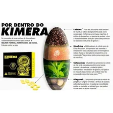 Kimera (60 Caps) - Iridium Labs - TermogĂȘnico Sabor Sem sabor Foto mini 2