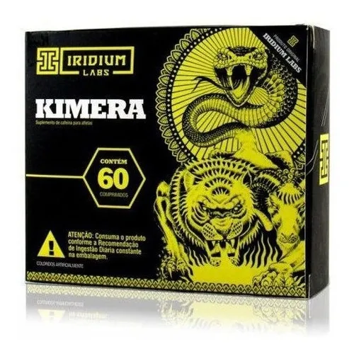 Kimera (60 Caps) - Iridium Labs - TermogĂȘnico Sabor Sem sabor Foto 1