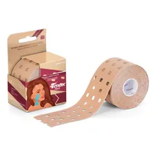 Kinesio Tmax Bandagem Elastica Terapeutica 5cm X 5m Face Cor Bege Foto mini 1