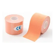 Kinesiology fita elástica adesiva sports kinesio tape bandagem funcional 5un Foto mini 2