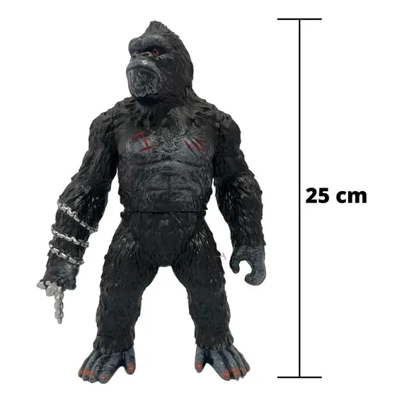 King Kong Gorila Kingdom Com 25cm Articulado Foto 1