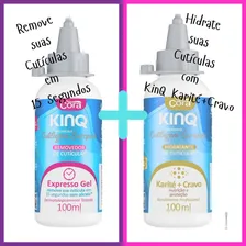 Kinq Gel Removedor E Kinq Hidratante Karité Cravo P/cutícula Foto mini 4