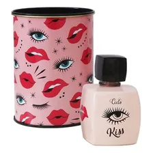 Kiss Ciclo Colonia Perfume Kiss Lata + Corporal Kiss + Body Splash Kiss Foto mini 2