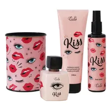 Kiss Ciclo Colonia Perfume Kiss Lata + Corporal Kiss + Body Splash Kiss Foto mini 1