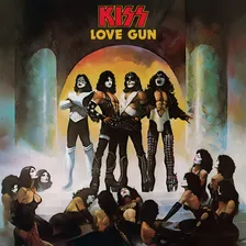 Kiss Lp Love Gun 1977 Vinil Black 2014 Foto  mini 1