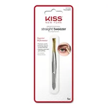 Kiss New York Straight Tweezer - Pinça Reta Premium Foto mini 1