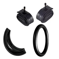Kit 02 Camara Ar Dianteira/traseira Biz 100 Biz 110 Biz 125 Foto mini 1