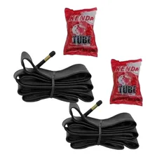 Kit 02 Câmara Ar Aro 24 X 3.0 Bico Grosso Chopper Tipo Da Válvula Schrader Foto mini 1