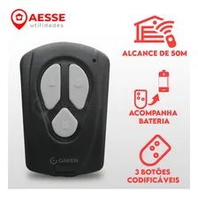 Kit 02 Controle Remoto Portão Eletrônico 433mhz Garen Foto mini  2