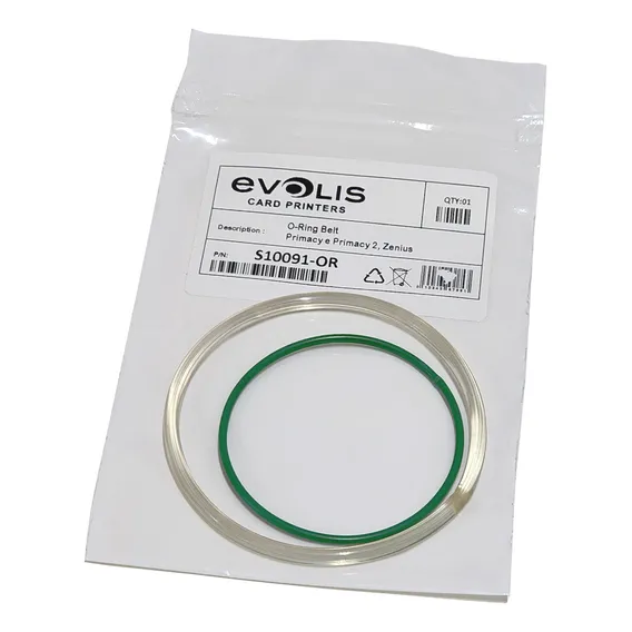 Kit 02 Correia Evolis S10091 (o-ring) Primacy 1e2 / Zenius Foto 1