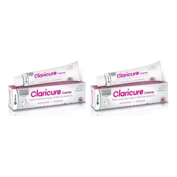 Kit 02 Creme Para Cicatrizes Claricure 60g Cifarma Momento De Aplicação Dia/noite Tipo De Pele Todosostiposdepele Foto 1