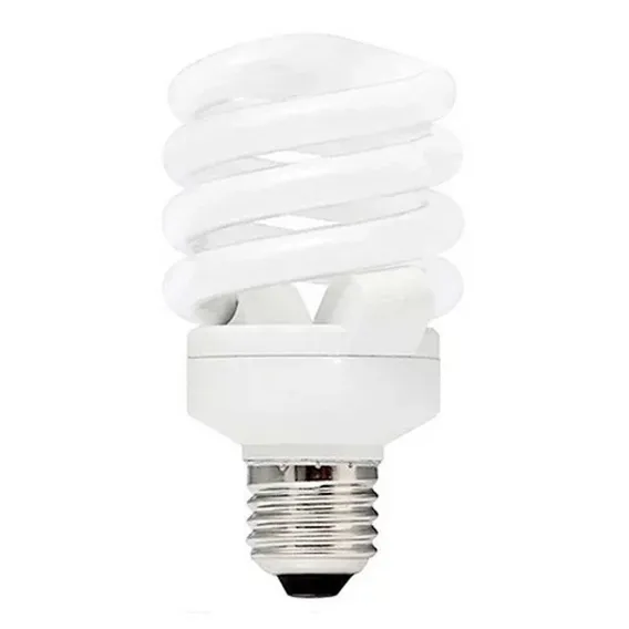 Kit 02 Lampadas Compacta 20w Espiral 2700k Ldu Luz Branco-quente Foto 1