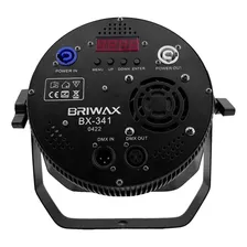 Kit 02 Par Led Indoor Slim Briwax 18x12w Rgbw - Bx 341 Foto mini 2