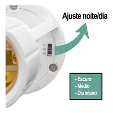 Kit 02 Sensor De Presença Lâmpada Soquete E27 Bocal Fotocelula Orbitronic Orb7790 Foto mini 4