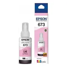 Kit 02 Tinta Epson T673620 T673420 T673 L1800 L800 Tinta Magenta Claro - Amarelo Foto mini  2