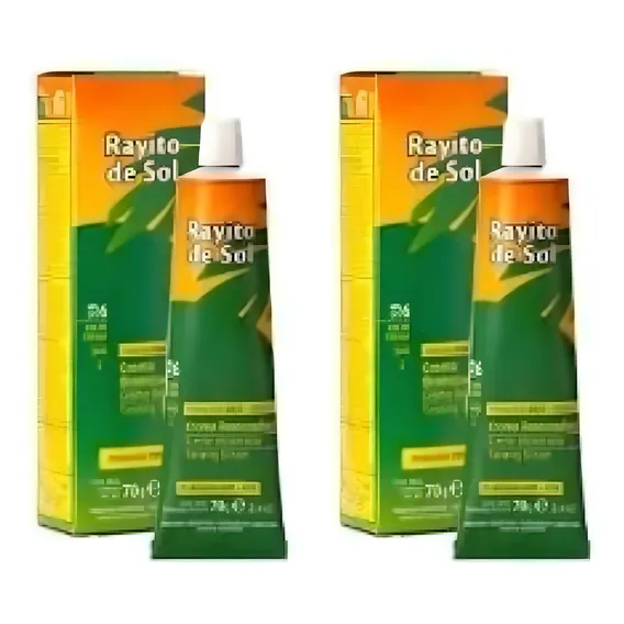 Kit 02 Un. Bronzeador Rayito De Sol Fps 6 - Bisnaga 70g Foto 1