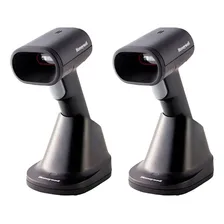 Kit 02 Und Leitor Código De Barras Honeywell Hh492 Sem Fio Foto  mini 1