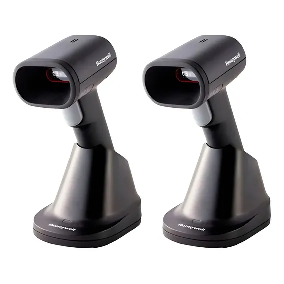 Kit 02 Und Leitor Código De Barras Honeywell Hh492 Sem Fio Foto 1