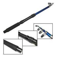 Kit 02 Vara Telescopica Pesca Ultra Light 1,80m P/ Molinete Cor Azul Foto mini 4