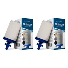 Kit 02 Vela Alcalina Premium Para Filtro Barro Tripla Ação Branco Oasis Foto  mini 1