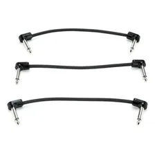 Kit 03 Cabos P/ Pedal Fender P10 15cm Blockchain Foto mini 2