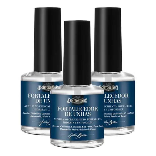 Kit 03 Doutorzinho Fortalecedor De Unhas Crescimento 7ml Foto 1