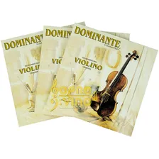 Kit 03 Encordoamentos Violino 4/4 Dominante Orchestral Foto mini 1