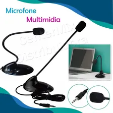 Kit 03 Microfone De Mesa Pedestal Pc Notebook P2 Knup Kp-903 Foto mini 3