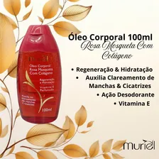 Kit 03 Óleos Corporal Rosa Mosqueta 100ml Muriel Foto mini  2
