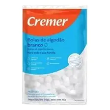 Kit 03 Pacotes Cremer Algodão Em Bolas Com 95g Foto  mini 1