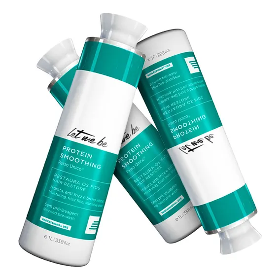 Kit 03 Progressiva Sem Formol Let Me Be Smoothing Litro Foto 1