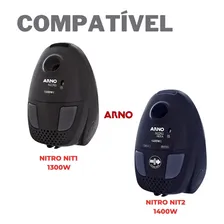 Kit 03 Saco Aspirador De Pó Arno Descartável Nitro Nit2 1400 Foto mini 3