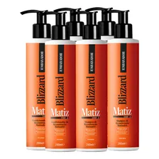 Kit 03 Shampoo + 03 Condicionador Matizador Blizzard 280ml Foto mini 1