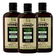 Kit 03 Shampoo Para Barba Kannep 200ml Foto mini 1