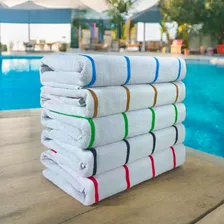 Kit 03 Toalha De Banho Para Piscina Grande 100% Algodão Cor Sortido Foto mini 3