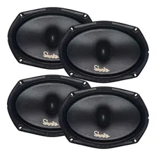 Kit 04 Alto Falante 6x9 Medio Grave Snake 260w Rms 4 Ohms Foto mini 1