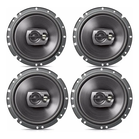 Kit 04 Alto Falante Pioneer Triaxial Ts-1790br 60w Rms Foto 1