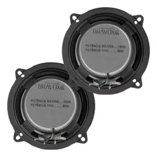 Kit 04 Alto Falantes Triaxial 5 Polegadas 200w Rms Bravox Foto mini  3