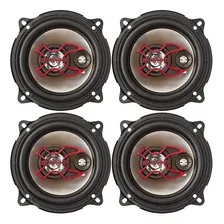 Kit 04 Alto Falantes Triaxial 5 Polegadas 200w Rms Bravox Foto  mini 1