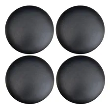 Kit 04 Assentos Redondo Banqueta Cadeira Corino Preto 39 Cm Foto mini 1