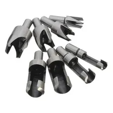 Kit 04 Brocas Para Cavilhas + 4 Cortadores Tapa Furos Foto mini 1