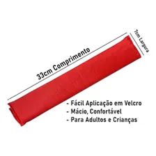 Kit 04 Capa Cinto Protetor Segurança Cor Vermelho Volkswagen Foto mini 3